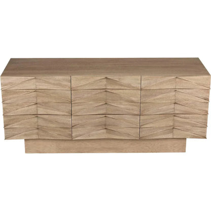 Drake Wood Washed Walnut Sideboard - LOOMLAN - Noir - Sideboards