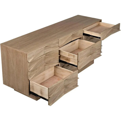 Drake Wood Washed Walnut Sideboard - LOOMLAN - Noir - Sideboards