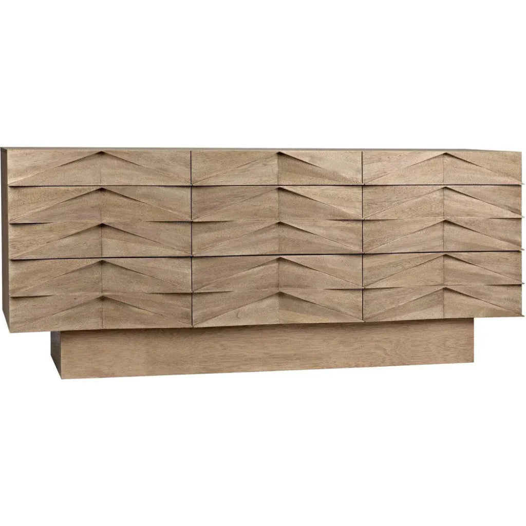 Drake Wood Washed Walnut Sideboard - LOOMLAN - Noir - Sideboards