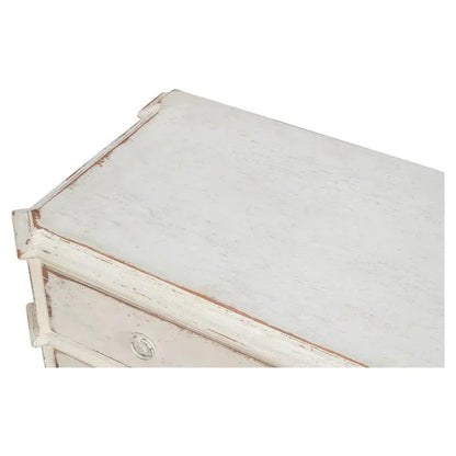 Dramond Sideboard With Antique White Finish - LOOMLAN - Sarreid - Sideboards