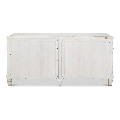 Dramond Sideboard With Antique White Finish - LOOMLAN - Sarreid - Sideboards
