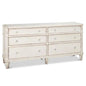 Dramond Sideboard With Antique White Finish - LOOMLAN - Sarreid - Sideboards