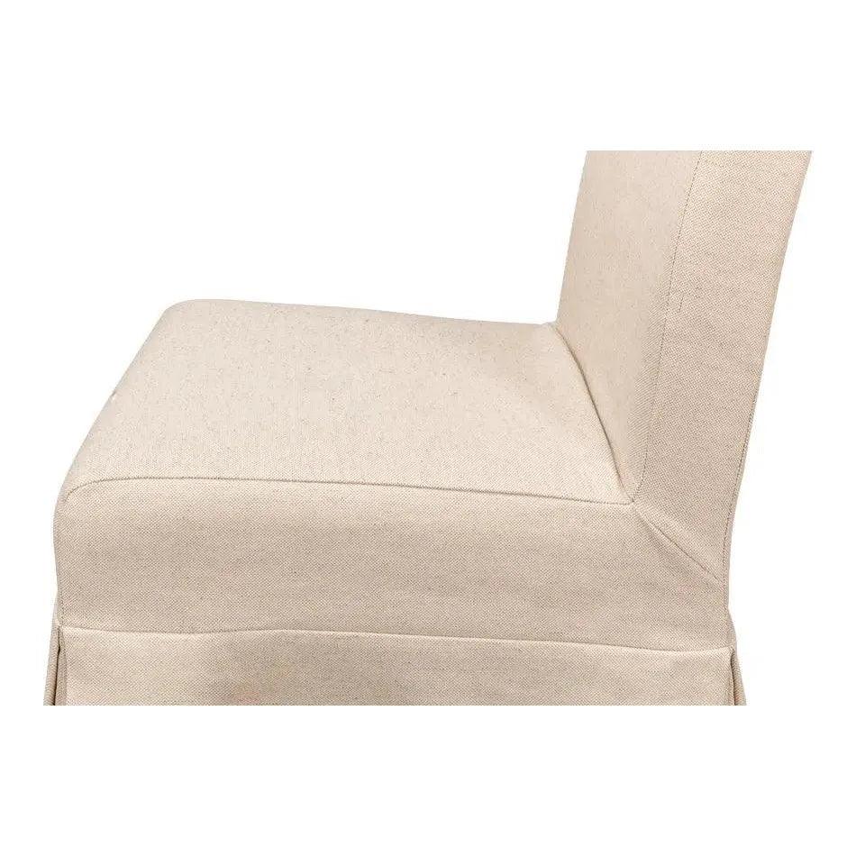 Draped Dining Chairs Set of 2 - LOOMLAN - Sarreid - Dining Chairs