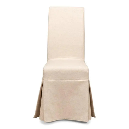 Draped Dining Chairs Set of 2 - LOOMLAN - Sarreid - Dining Chairs