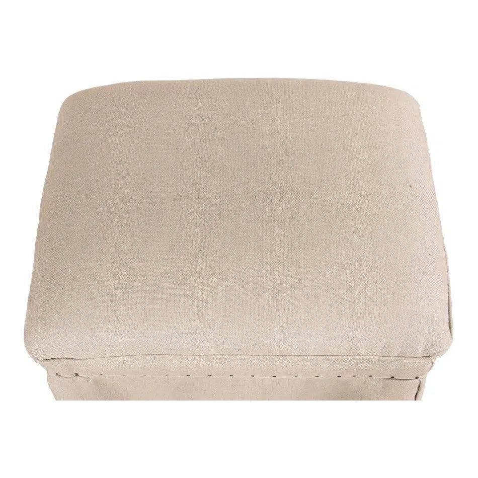 Draped Skirted Ottoman (Set of 2) - LOOMLAN - Sarreid - Ottomans