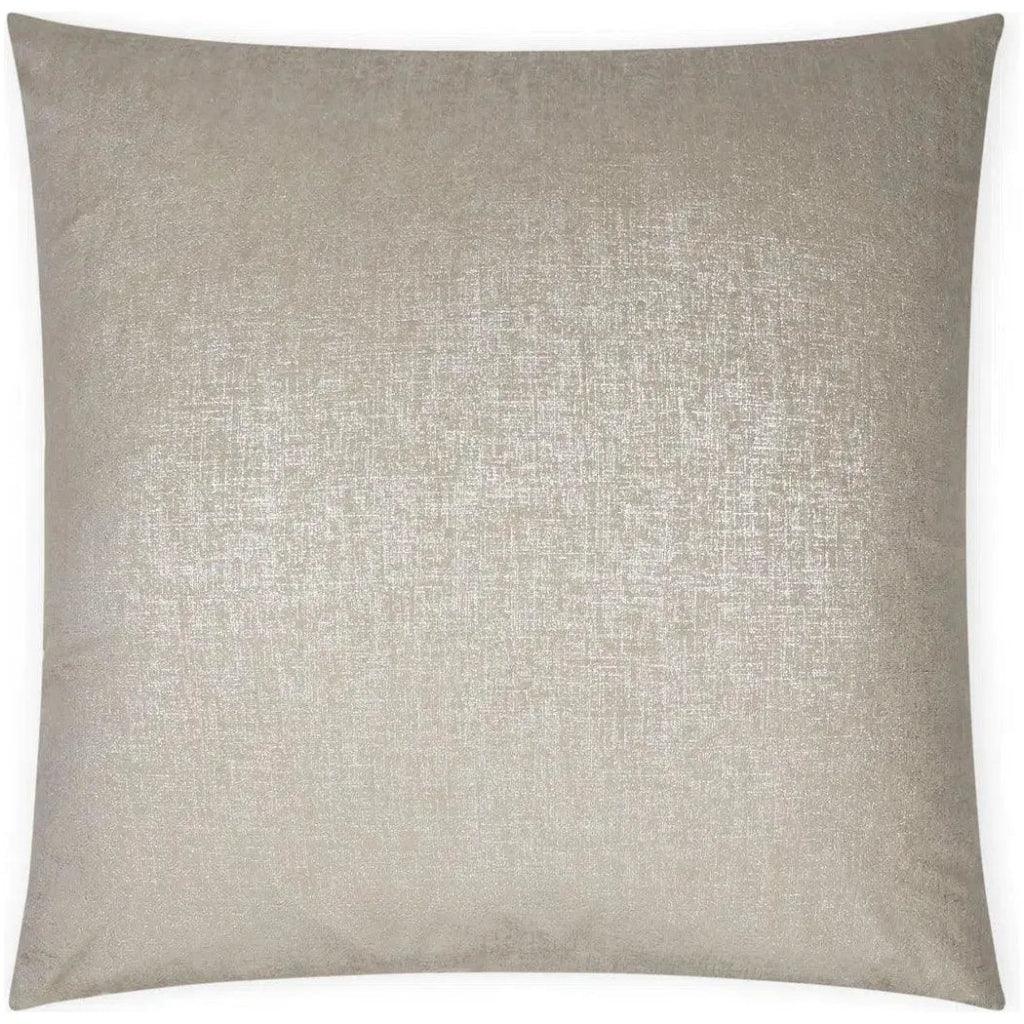 Dream Dust Flax Glam Taupe Large Throw Pillow Insert - LOOMLAN - D.V. Kap - Throw Pillows