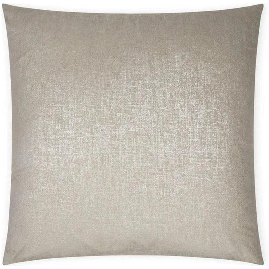 Dream Dust Flax Glam Taupe Large Throw Pillow Insert - LOOMLAN - D.V. Kap - Throw Pillows