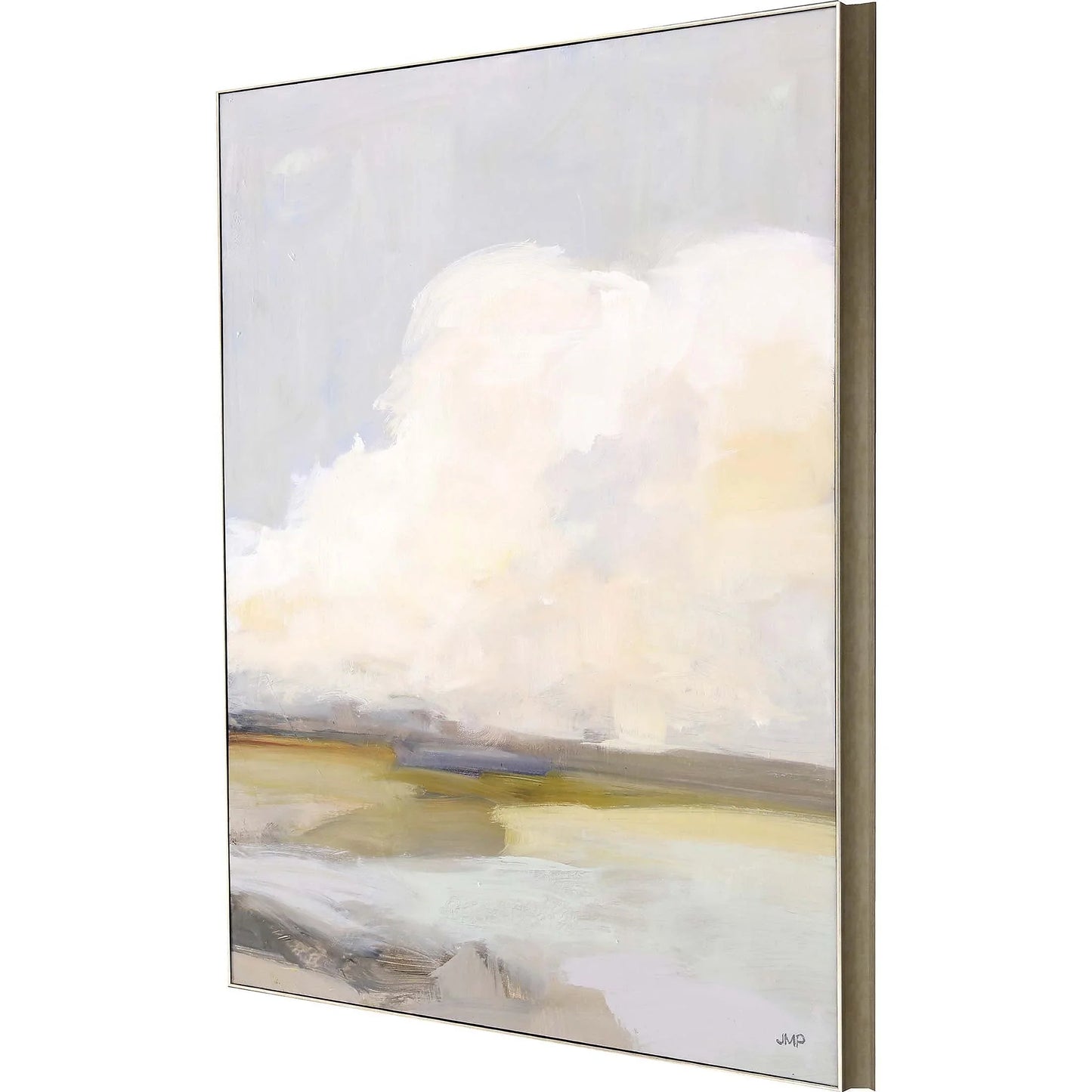 Dream of Clouds Blue Framed Wall Art