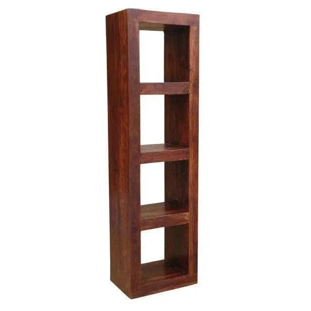 Drelira Wood Brown Display Unit-Etageres-LOOMLAN-LOOMLAN