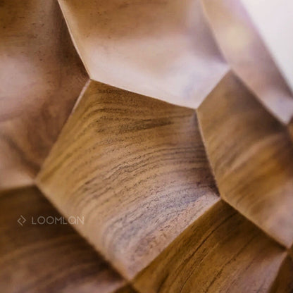 Drevalen Three Drawers Wood Sideboard