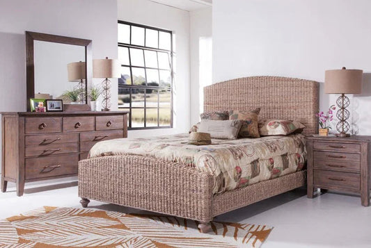 Driftwood Grey Woven Comfort Bed - LOOMLAN - Panama Jack - Beds