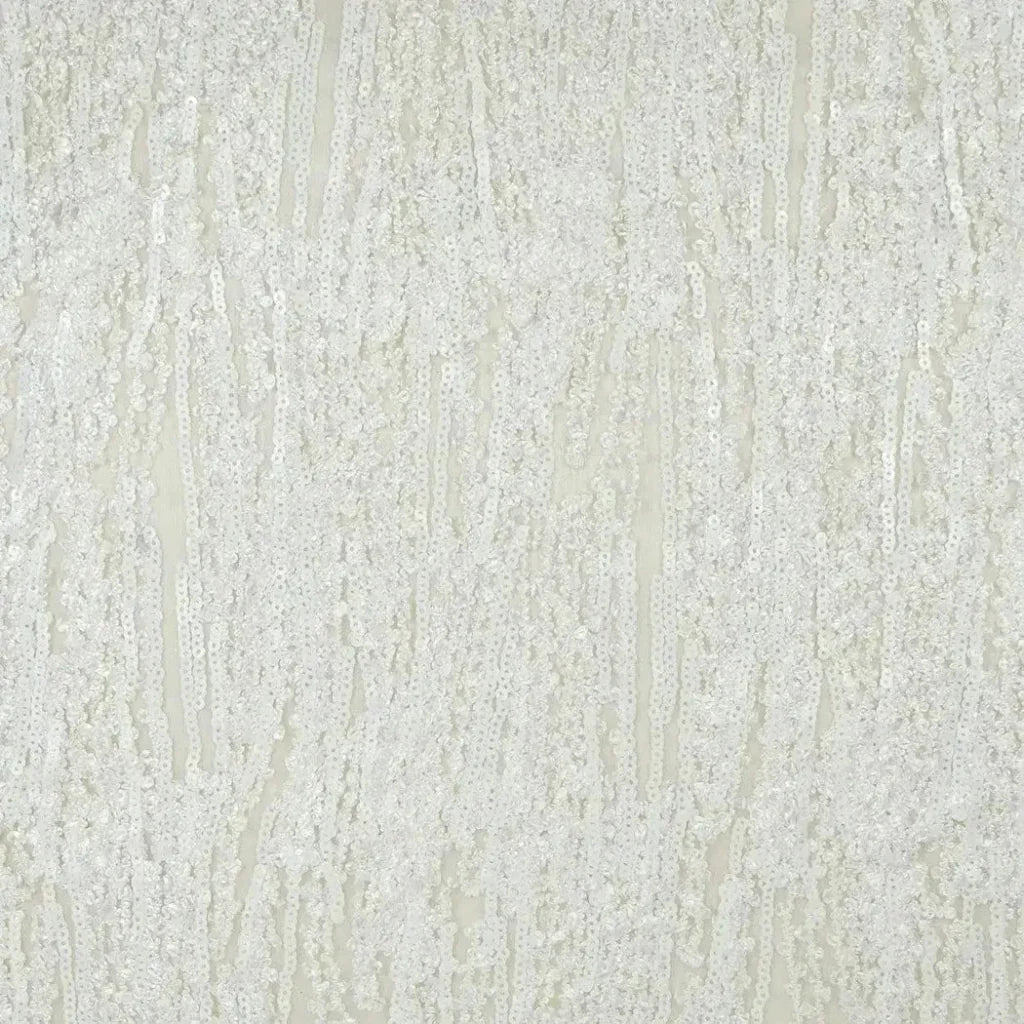 Dripping Glam Textured White Large Throw Pillow Insert - LOOMLAN - D.V. Kap - Throw Pillows