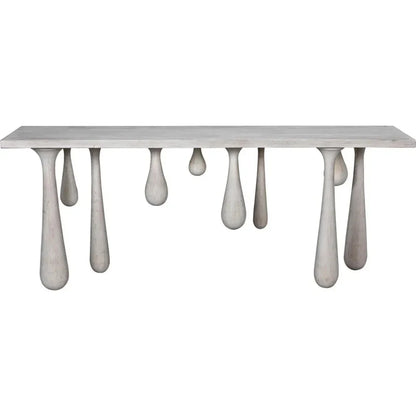 Drop Design Wooden Console Table