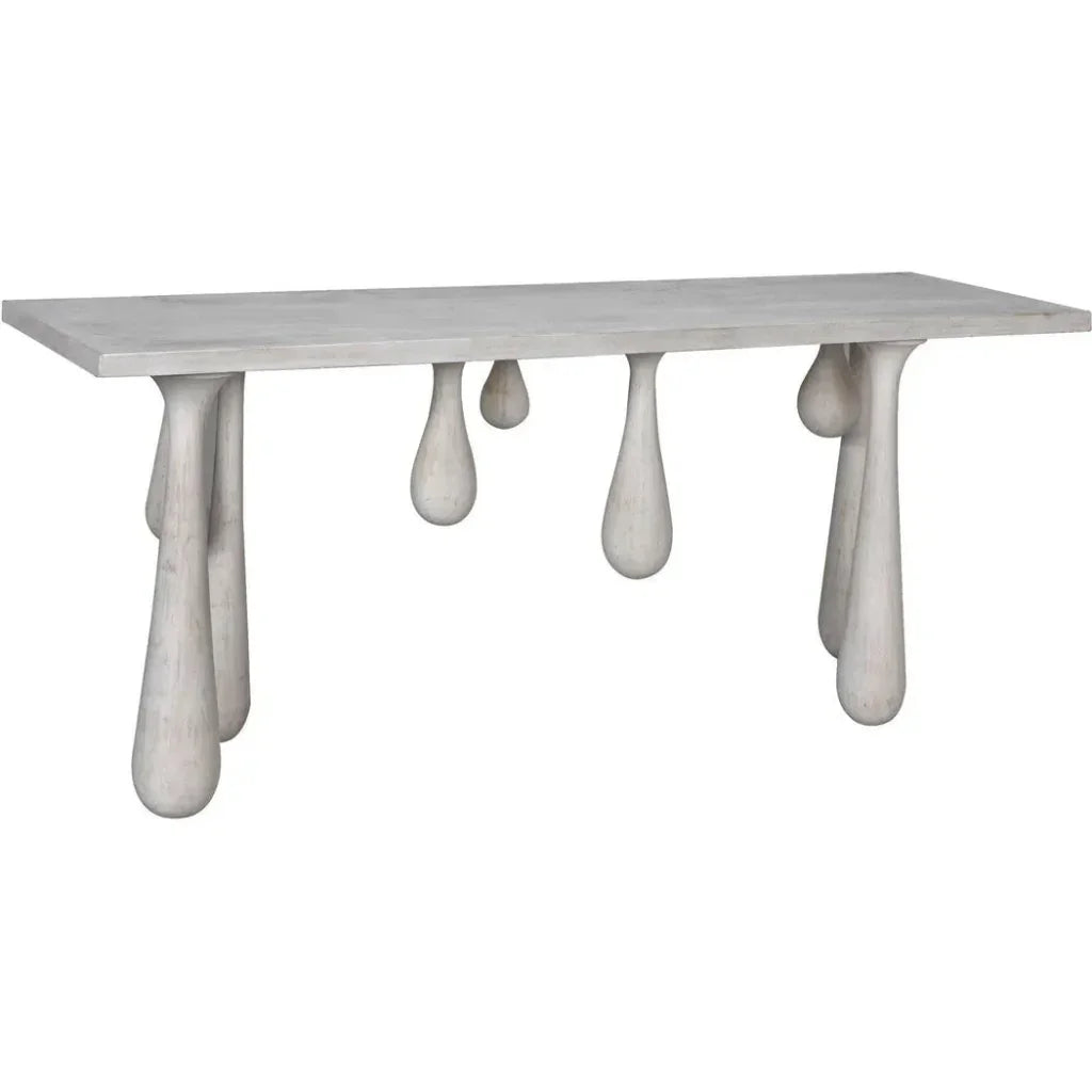 Drop Design Wooden Console Table