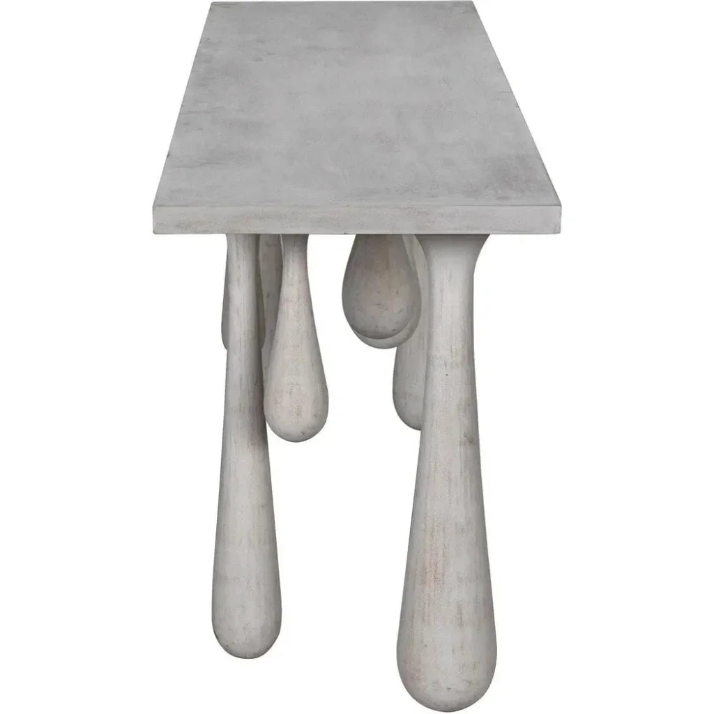 Drop Design Wooden Console Table