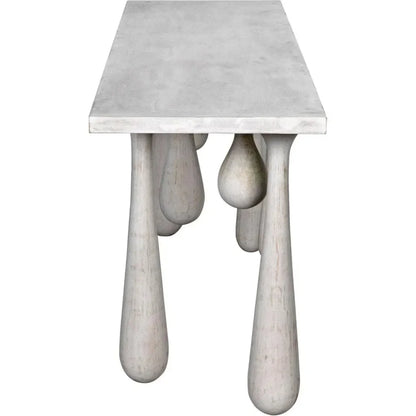 Drop Design Wooden Console Table