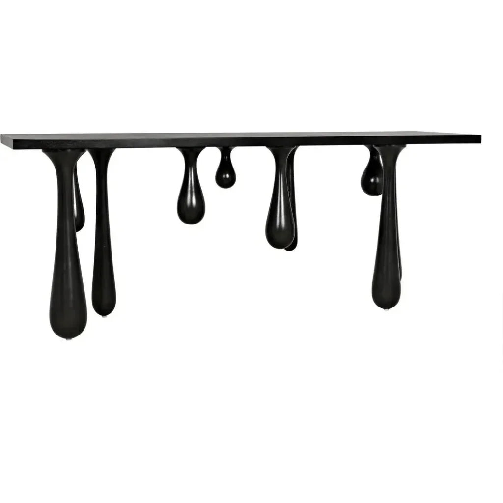 Drop Design Wooden Console Table