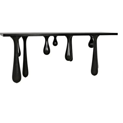 Drop Design Wooden Console Table