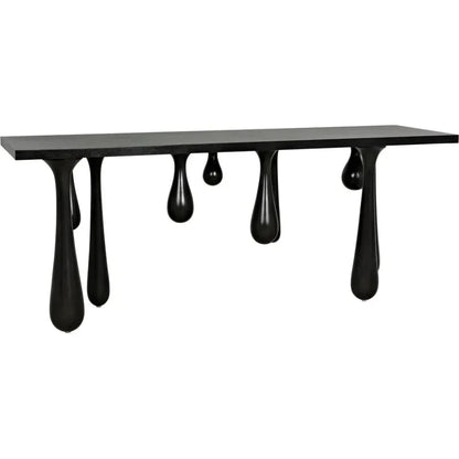 Drop Design Wooden Console Table