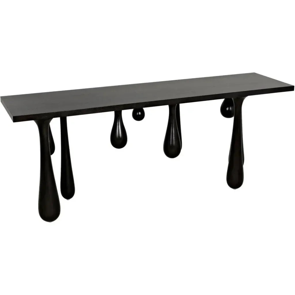 Drop Design Wooden Console Table