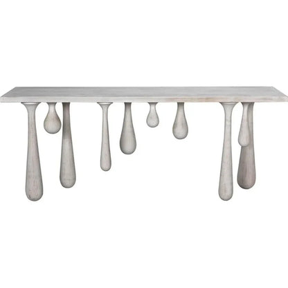 Drop Design Wooden Console Table