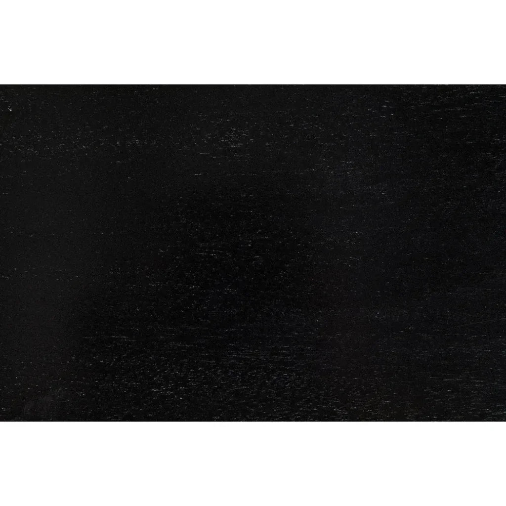 Drop Wood Black Rectangle Coffee Table - LOOMLAN - Noir - Coffee Tables