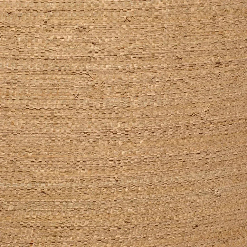 Drum Natural Raffia Stylish Shade - LOOMLAN - Jamie Young - Table Lamps