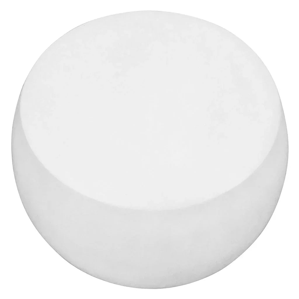 Drum Resin Patio Side Table - LOOMLAN - Artesia - Outdoor Side Tables