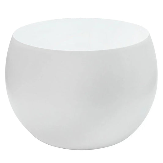 Drum Resin Patio Side Table - LOOMLAN - Artesia - Outdoor Side Tables
