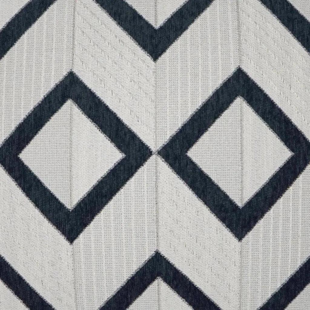 Dublin Domino Geometric Black Large Throw Pillow Insert - LOOMLAN - D.V. Kap - Throw Pillows