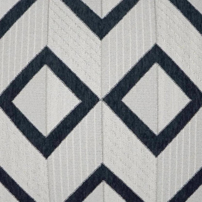 Dublin Domino Geometric Black Large Throw Pillow Insert - LOOMLAN - D.V. Kap - Throw Pillows