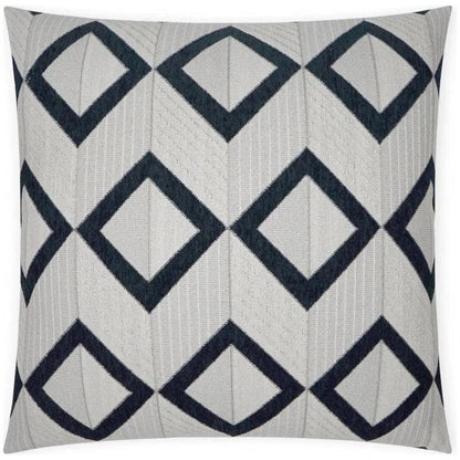 Dublin Domino Geometric Black Large Throw Pillow Insert - LOOMLAN - D.V. Kap - Throw Pillows