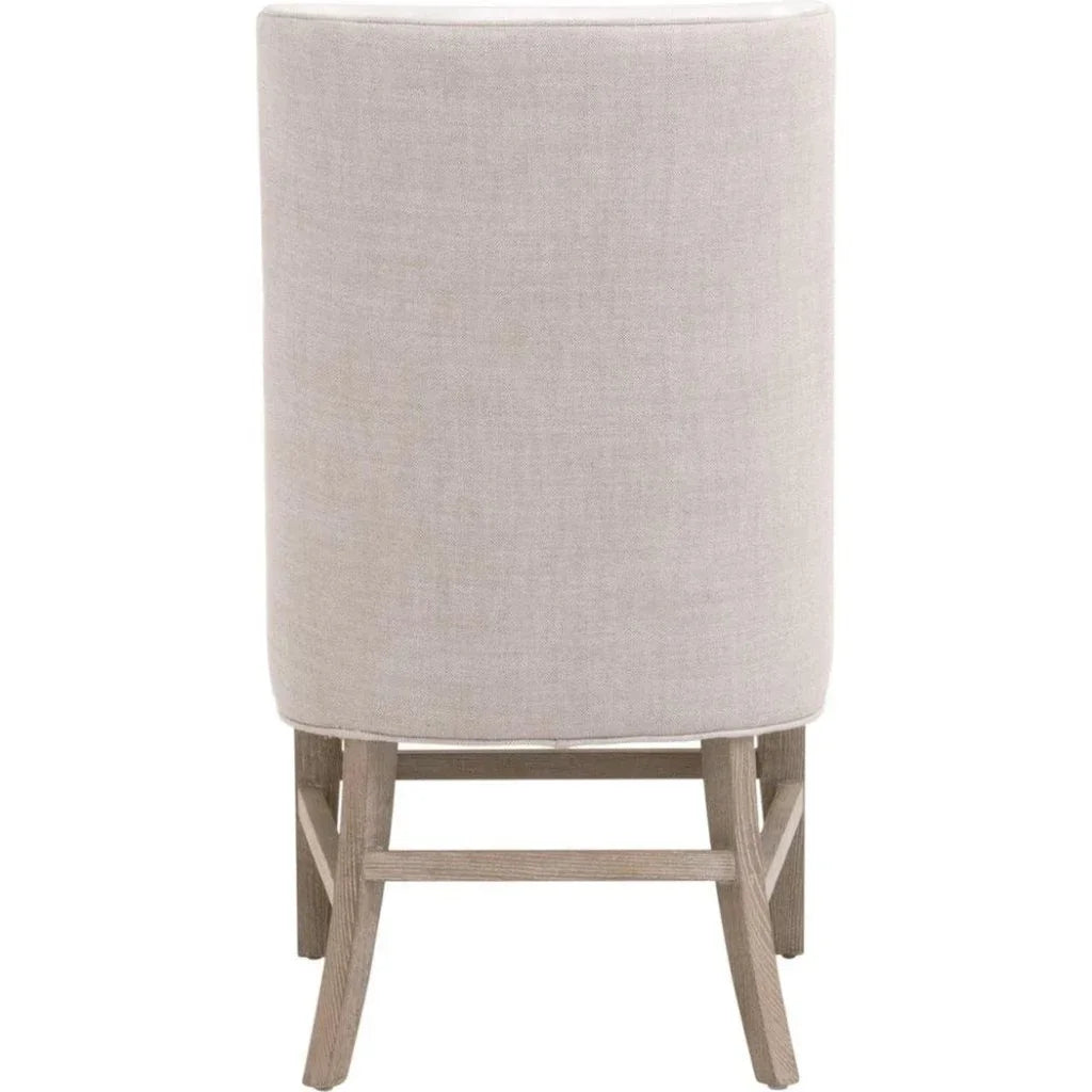 Duet Performance Fabric Armless Head Chair - LOOMLAN - Essentials For Living - Dining Chairs