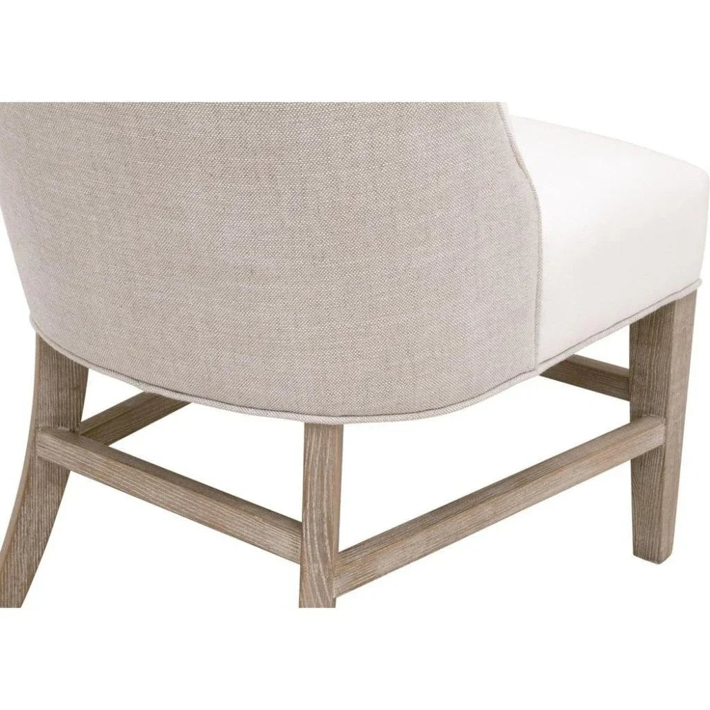 Duet Performance Fabric Armless Head Chair - LOOMLAN - Essentials For Living - Dining Chairs