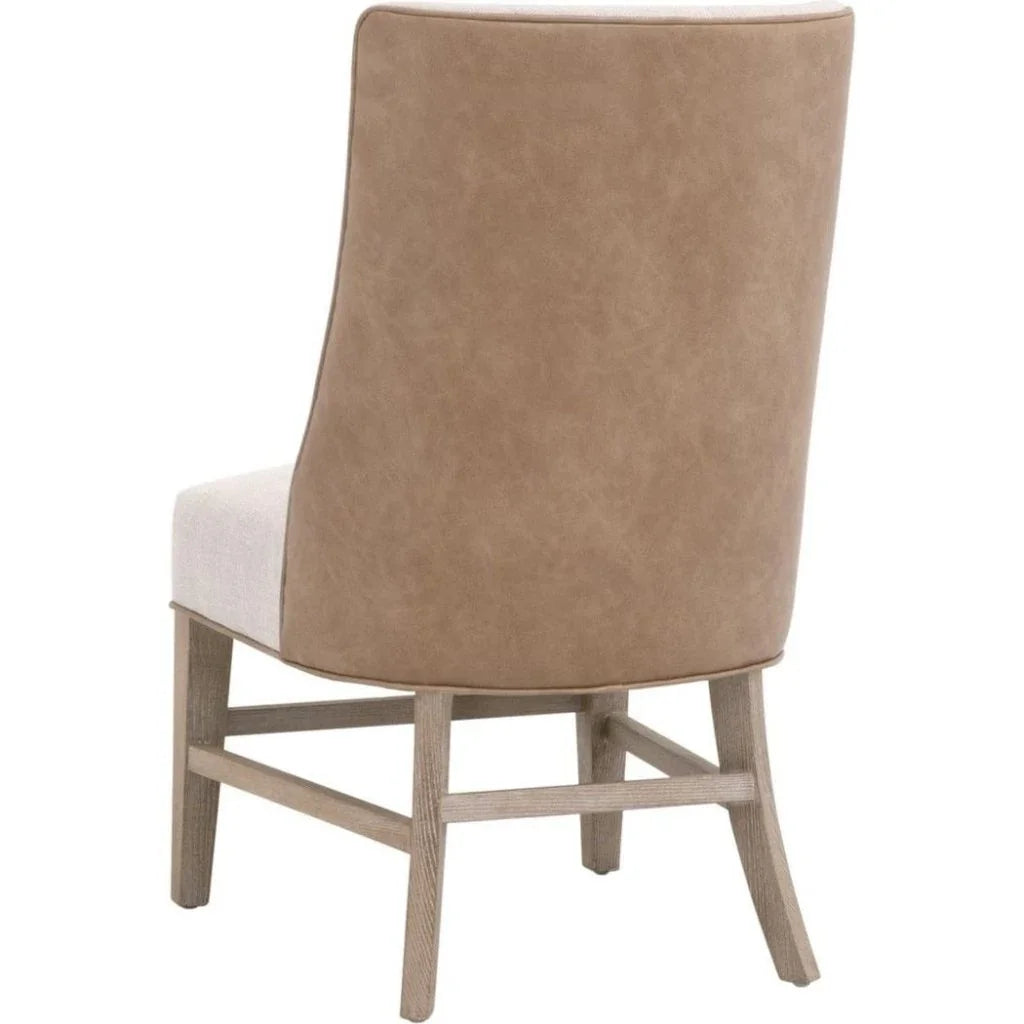 Duet Performance Fabric Armless Head Chair - LOOMLAN - Essentials For Living - Dining Chairs