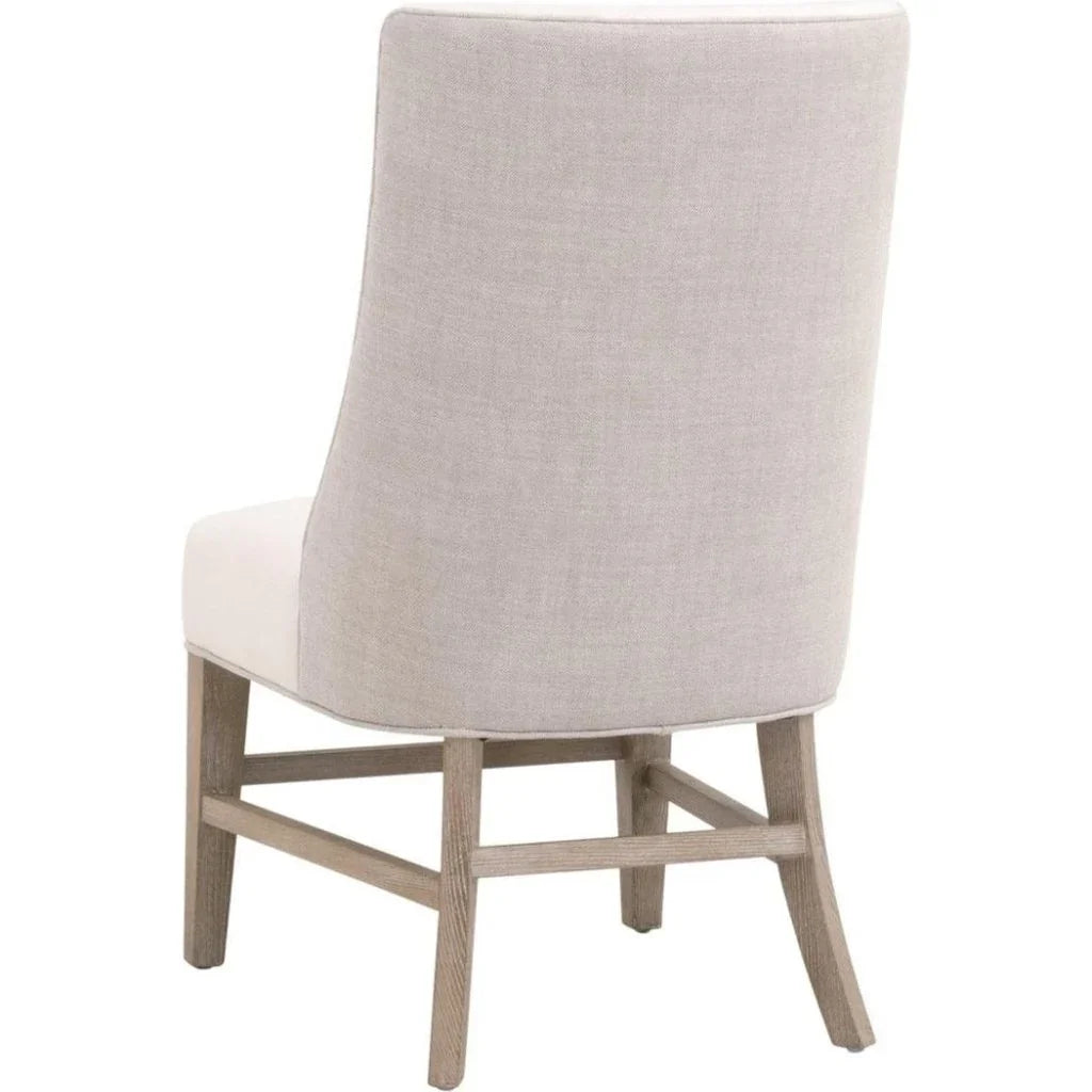 Duet Performance Fabric Armless Head Chair - LOOMLAN - Essentials For Living - Dining Chairs