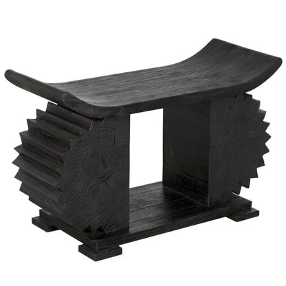 Duma Wooden Black Bedroom Bench - LOOMLAN - Noir - Bedroom Benches