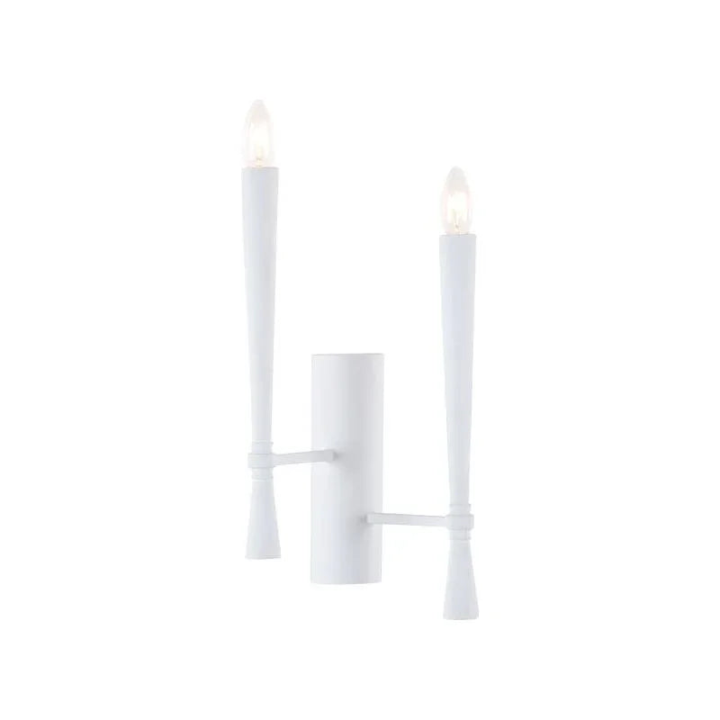 Dumas Plaster Steel Crafted Wall Sconce - LOOMLAN - Wildwood - Wall Sconces