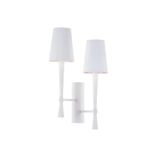 Dumas Plaster Steel Crafted Wall Sconce - LOOMLAN - Wildwood - Wall Sconces