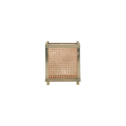 Dunbar Brass Framed Square Cachepot - LOOMLAN - Wildwood - Planters