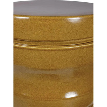 Dune Accent Table - Ceramic Outdoor End Table - LOOMLAN - Seasonal Living - Outdoor Side Tables