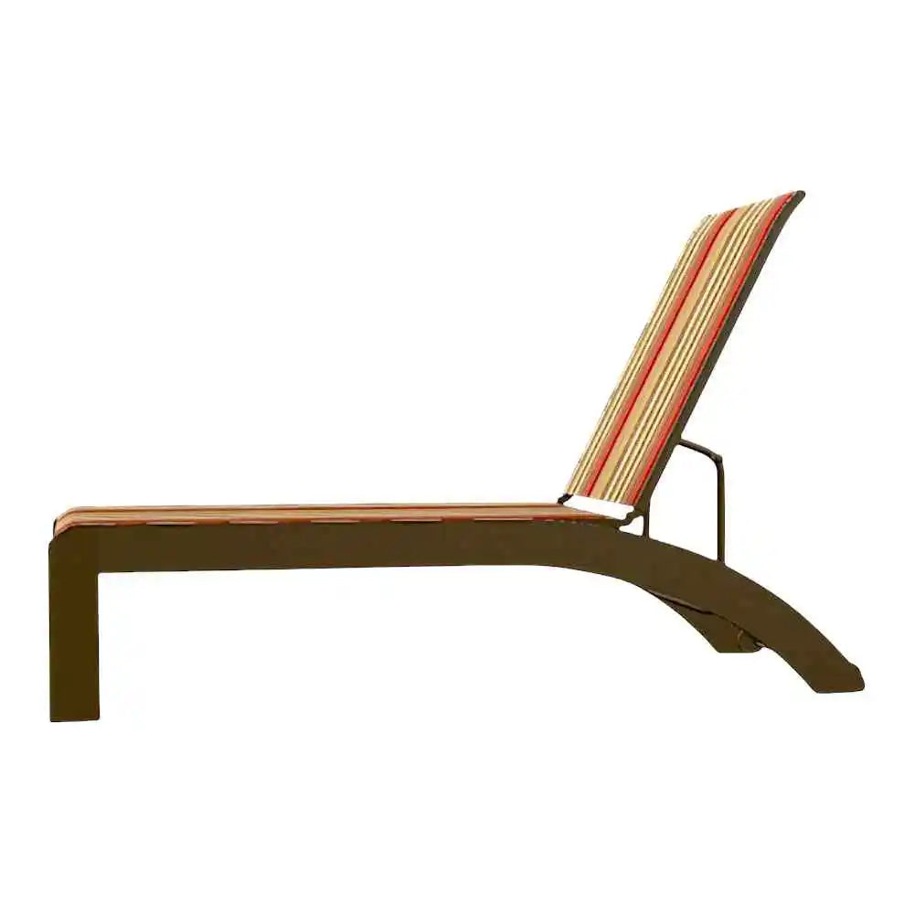 Dune MGP Stacking Armless Chaise With Wheels-Outdoor Chaises-Telescope-LOOMLAN