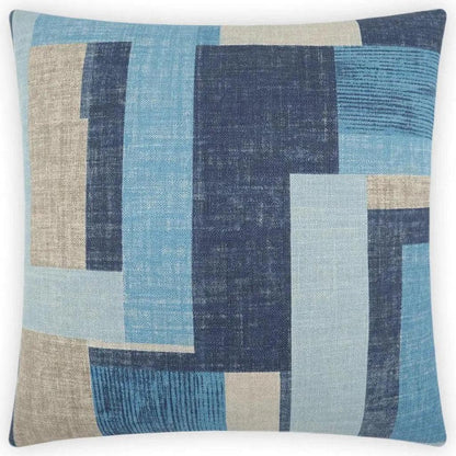 Duplex Blue Throw Pillow With Insert - LOOMLAN - D.V. Kap - Throw Pillows