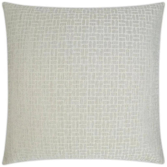Dupont Pearl Light Grey Throw Pillow Insert - LOOMLAN - D.V. Kap - Throw Pillows