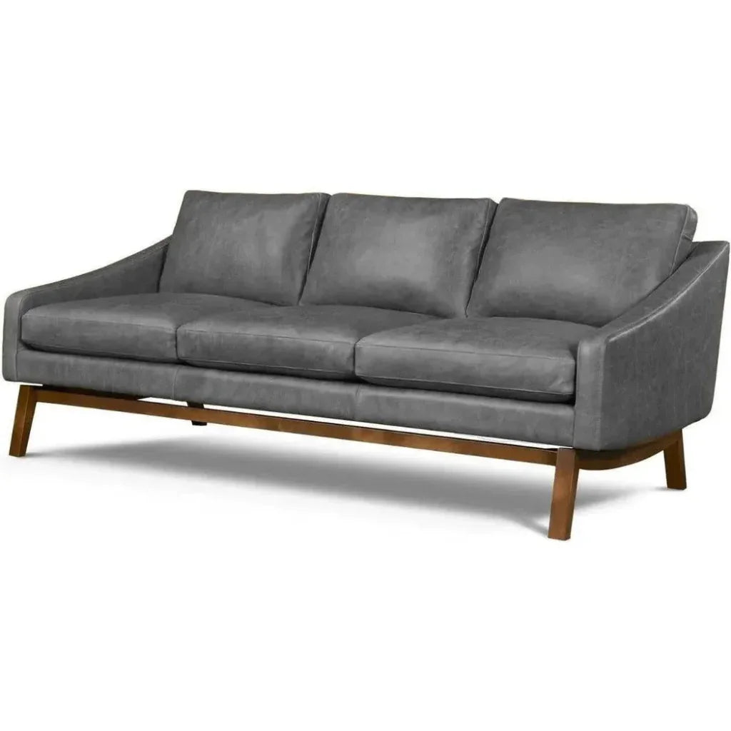 Dutch Full Aniline Pull Up Leather Sofa - LOOMLAN - One For Victory - Sofas & Loveseats