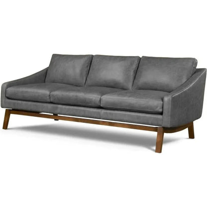 Dutch Full Aniline Pull Up Leather Sofa - LOOMLAN - One For Victory - Sofas & Loveseats