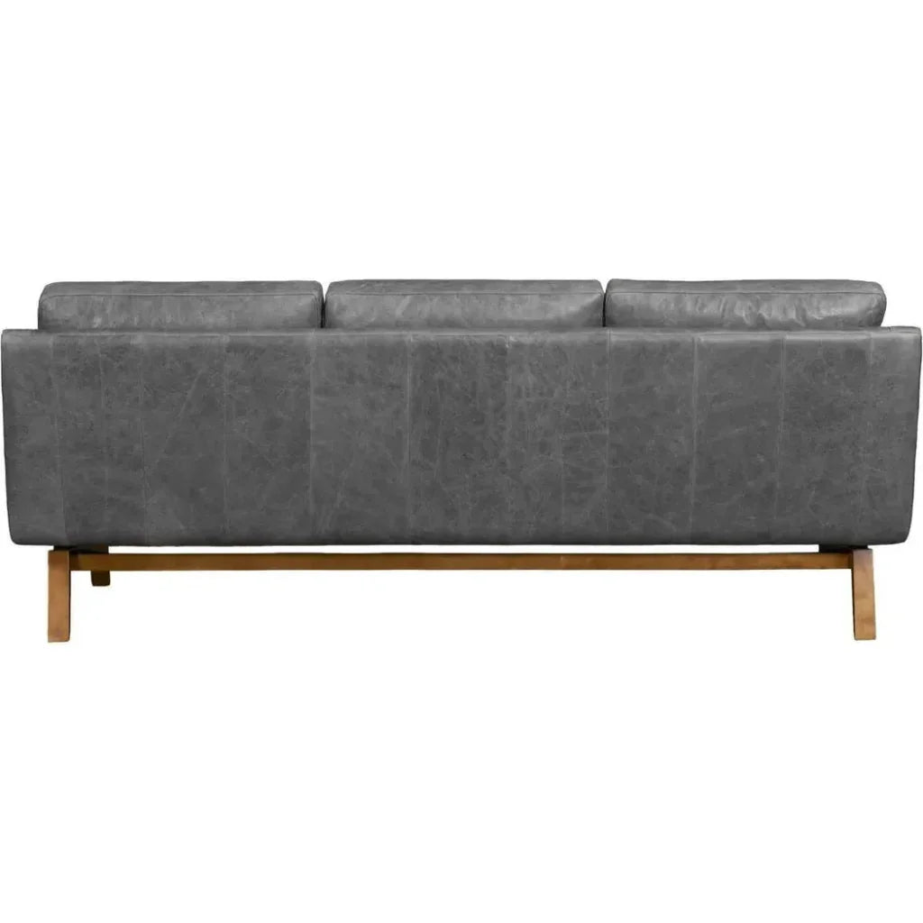 Dutch Full Aniline Pull Up Leather Sofa - LOOMLAN - One For Victory - Sofas & Loveseats