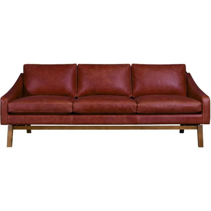 Dutch Full Aniline Pull Up Leather Sofa - LOOMLAN - One For Victory - Sofas & Loveseats