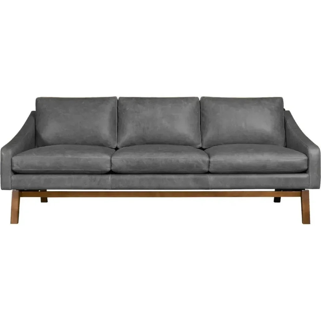 Dutch Full Aniline Pull Up Leather Sofa - LOOMLAN - One For Victory - Sofas & Loveseats