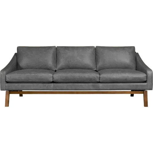 Dutch Full Aniline Pull Up Leather Sofa - LOOMLAN - One For Victory - Sofas & Loveseats